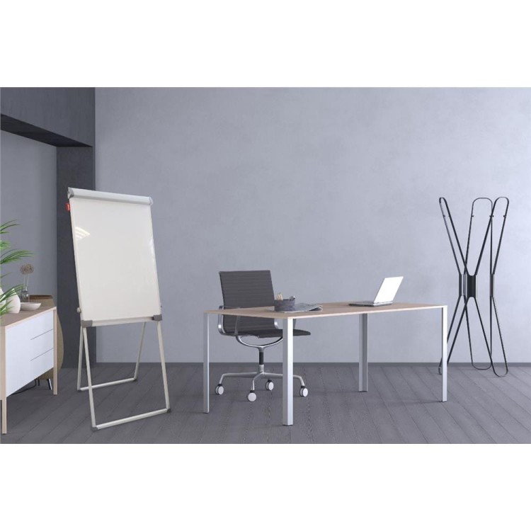 Flipchart 3w1 MEMOBE, regulowany, suchościeralny magnetyczny