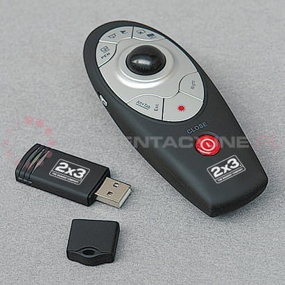 Pilot prezentacyjny - wskaźnik laserowy 2x3 WL3