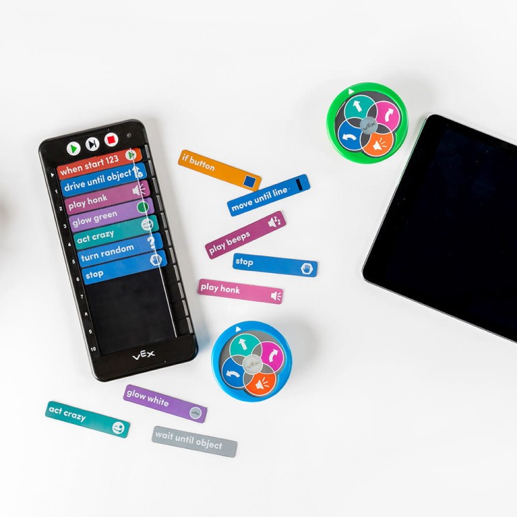 VEX 123 czerwony + tabliczka kodująca