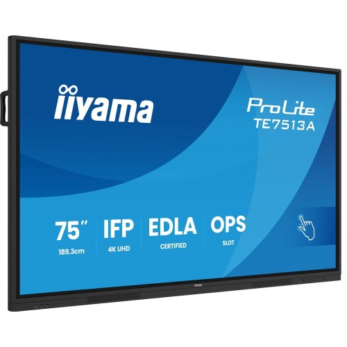 Monitor interaktywny iiyama Prolite TE7513A-B1AG