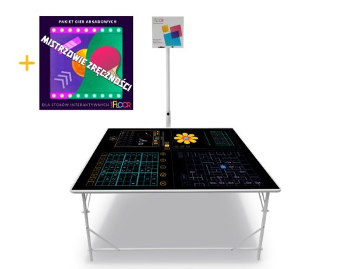 Stół i podłoga interaktywna SmartFloor 2w1