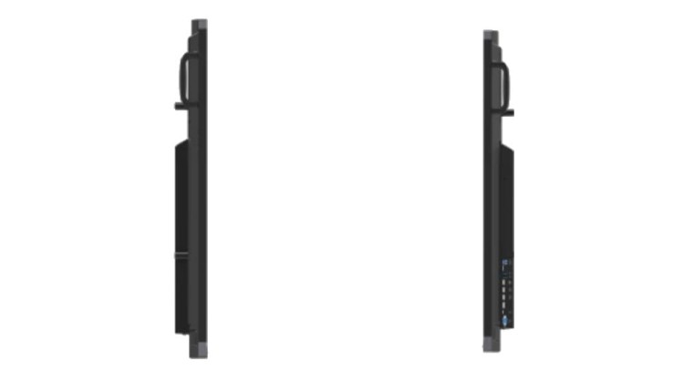 Złącza USB-C HDMI monitora Avtek TS 8 Lite G - widok z boku
