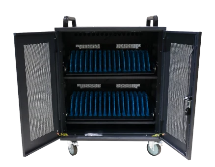 Szafka Avtek Charging Cart 32 - wnętrze