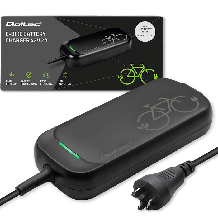 Ładowarka Qoltec 42V 2A 84W do akumulatora 36V