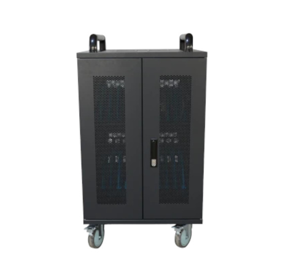 Mobilna stacja ładowania laptopów Avtek Charging Cart 20 z kółkami