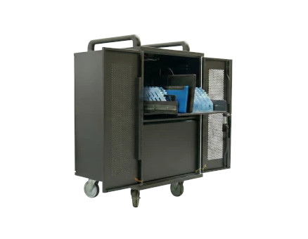 Mobilna szafka Avtek Charging Cart 16 Server z kółkami i zamkiem