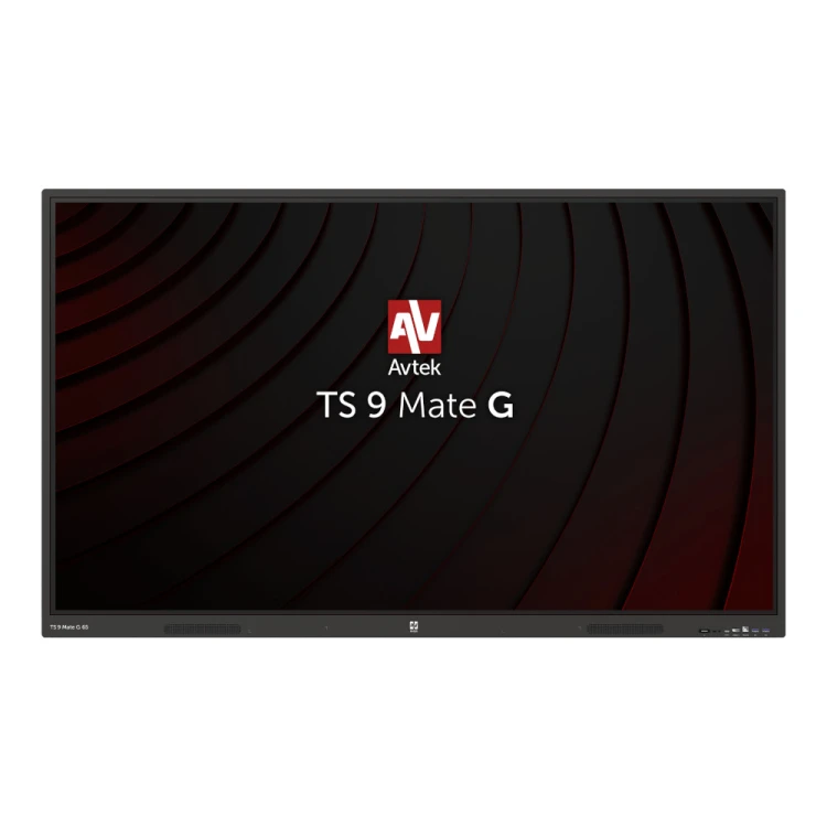 Monitor interaktywny Avtek TS 9 Mate G 65 cali z Android 16 i EDLA