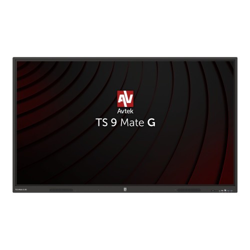 Monitor interaktywny Avtek TS 9 Mate G 86 cali z Android 16 i EDLA