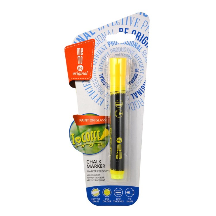 Marker do tablic kredowych MEMOBE, CYTRYNKA