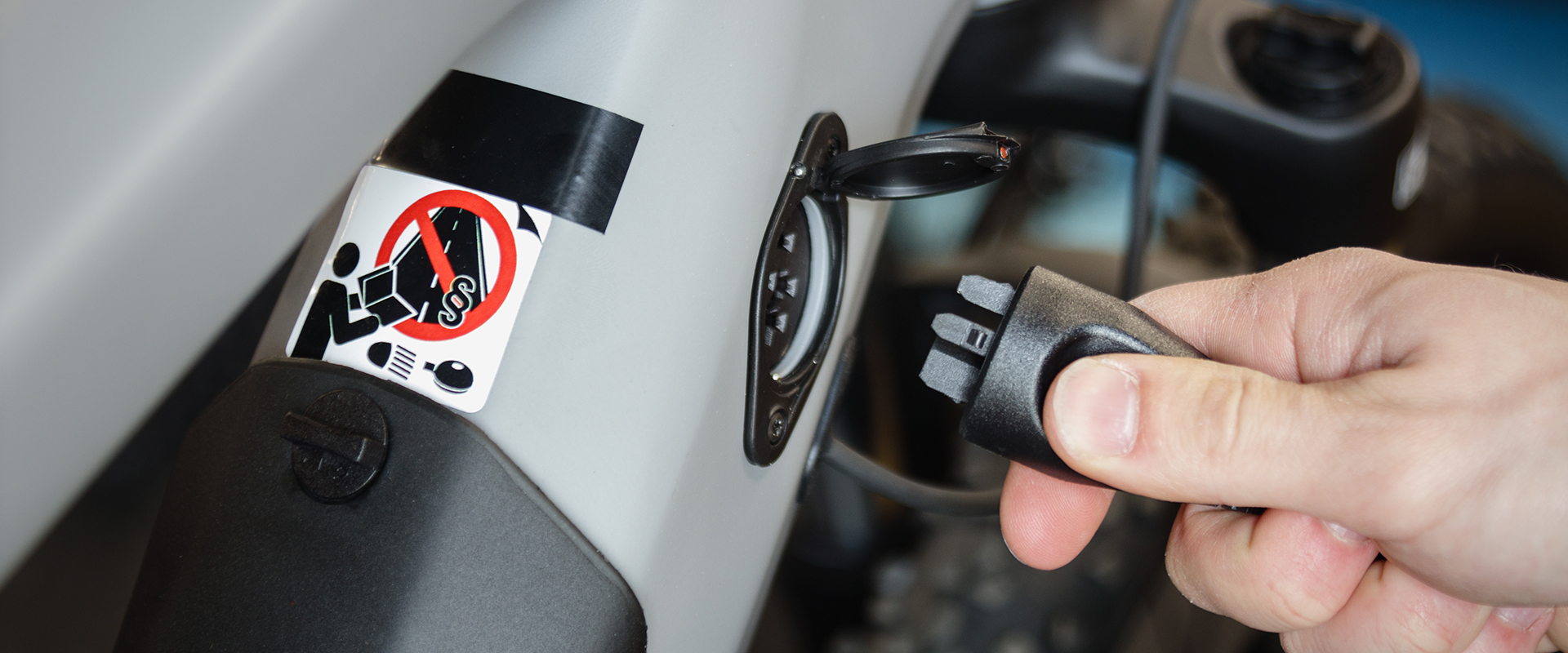 Ładowanie roweru elektrycznego Bosch